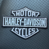 HD Bar & Shield Patch - BLACK BACKGROUND FABRIC