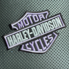 HD Bar & Shield Patch - BLACK BACKGROUND FABRIC