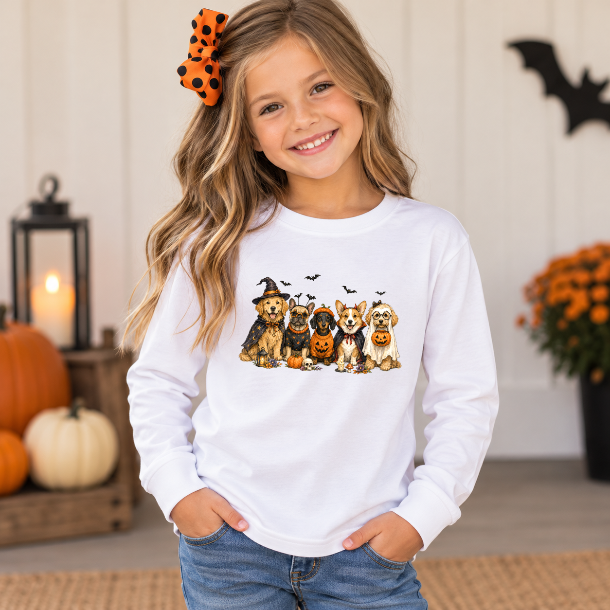 Halloween Costume Dogs Transfer