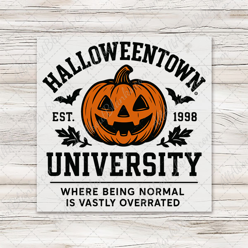Halloweentown University Transfer - T-SHIRT SIZE
