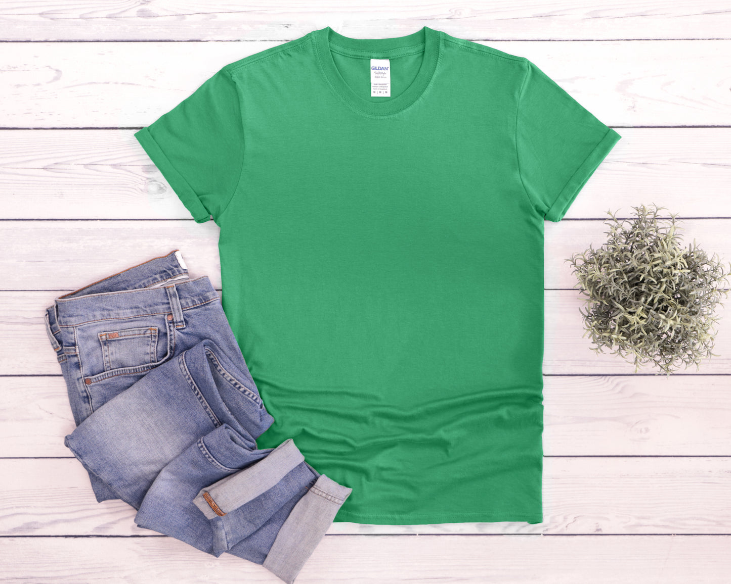 Next Level Unisex Tee - Heather Green