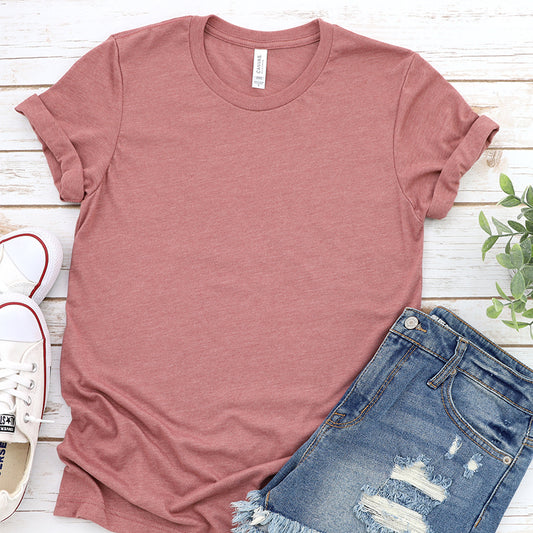 Next Level Unisex Tee - Heather Mauve