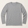 Next Level Long Sleeve Tee - Heather Grey