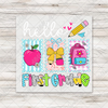Hello Preppy Back To School Transfers