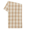 Tan & Cream Check Kitchen Tea Towels