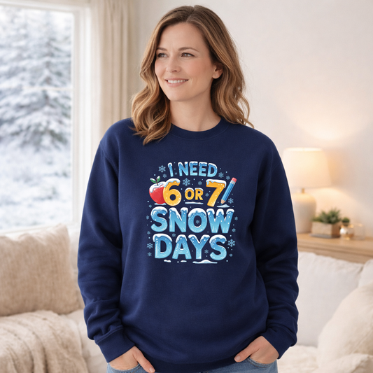 I Need 6 or 7 Snow Days Teacher Transfer