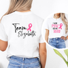 CUSTOM PERSONALIZED I Wear Pink For... Team Transfers
