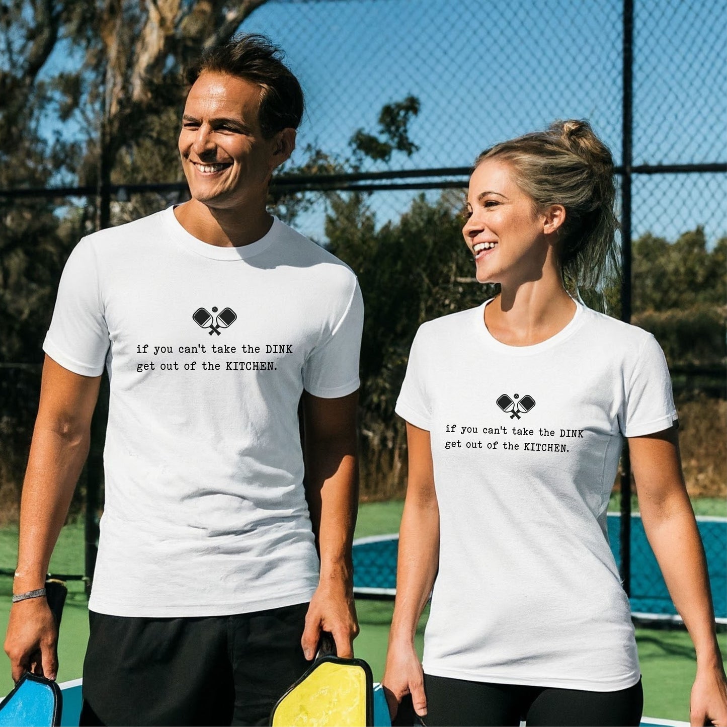 If You Can't Dink Pickleball DTF Transfer - T-SHIRT SIZE