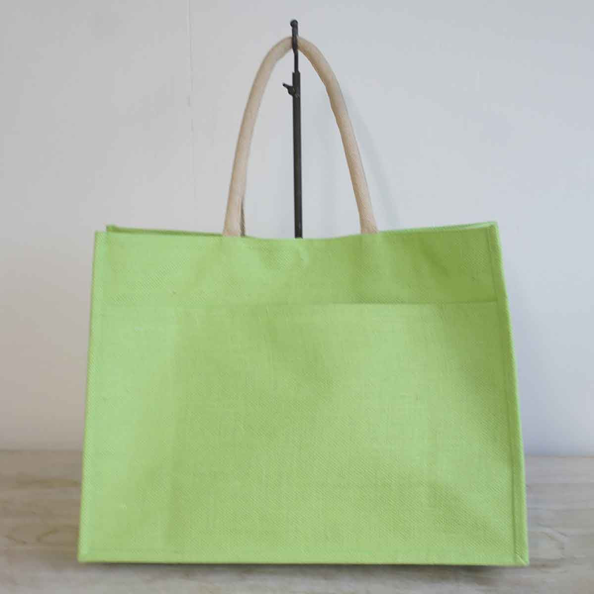 Jute Pocket Tote