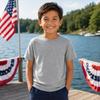 Kids Cotton Tee - Patriotic Colors