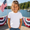 Kids Cotton Tee - Patriotic Colors