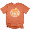 Lace Edge Pumpkin Transfer - T-SHIRT SIZE