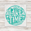 Lake Time Circle T-Shirt Transfer