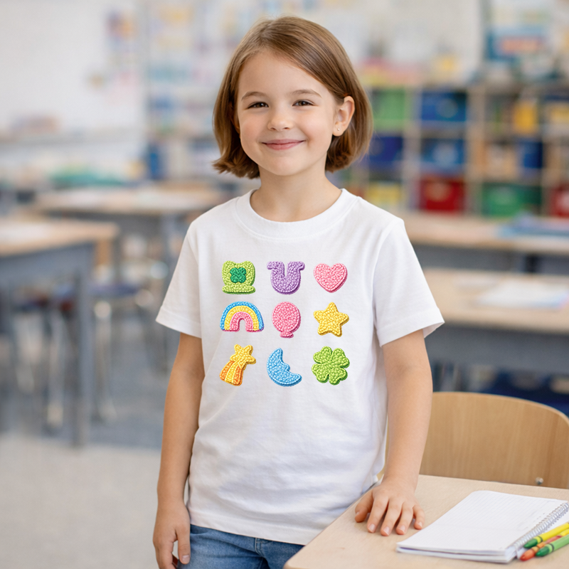 Latch Hook Lucky Charm Collection - T-SHIRT SIZE