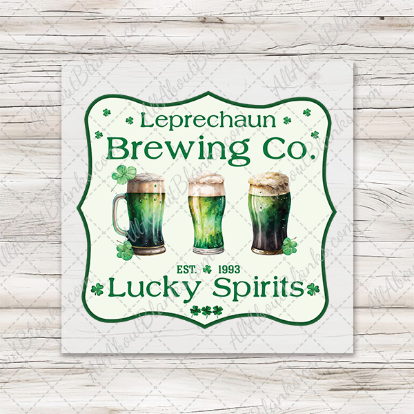 Leprechaun Brewing Co. Transfer - T-SHIRT SIZE
