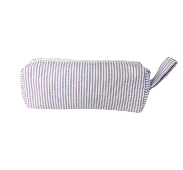 Seersucker Mini Baguette Bag