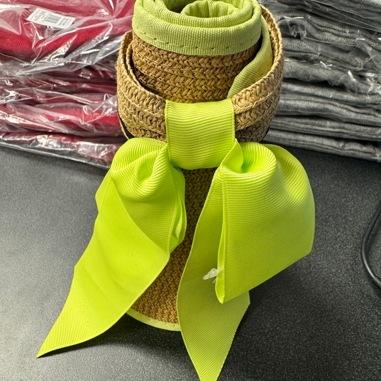 Ribbon Sun Visor Hat