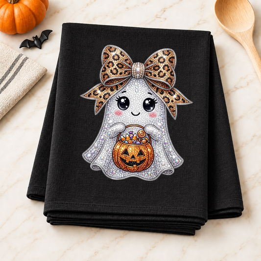 Little Rhinestone Ghost Transfer