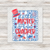 Little Mister Firecracker Transfer