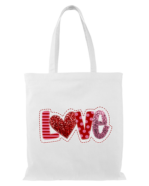 Love Faux Embroidery Totebag Supplies