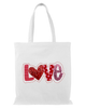 Love Faux Embroidery Totebag Supplies