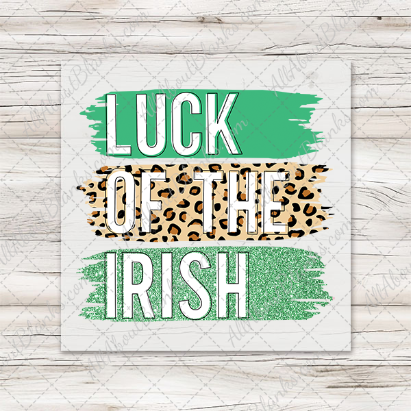 Luck Of the Irish Washi Tape DTF Transfer