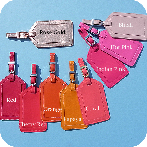 Leather Luggage Tags