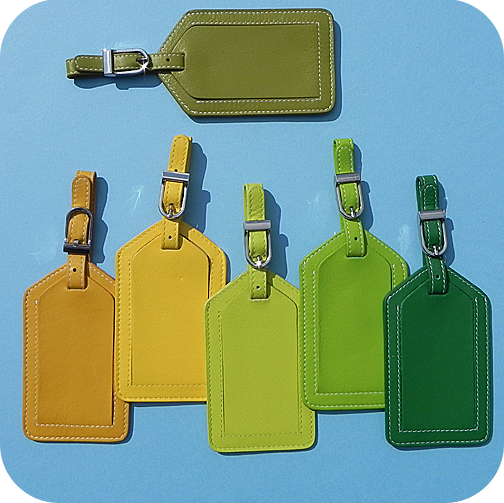 Leather Luggage Tags