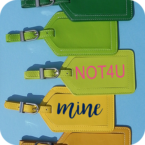 Leather Luggage Tags