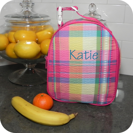 Popsicle Plaid Gumdrop Lunch Box