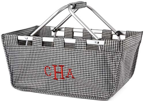 Market Tote - Houndstooth