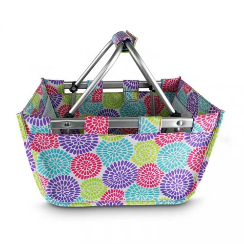 Bloom Print Mini Market Tote