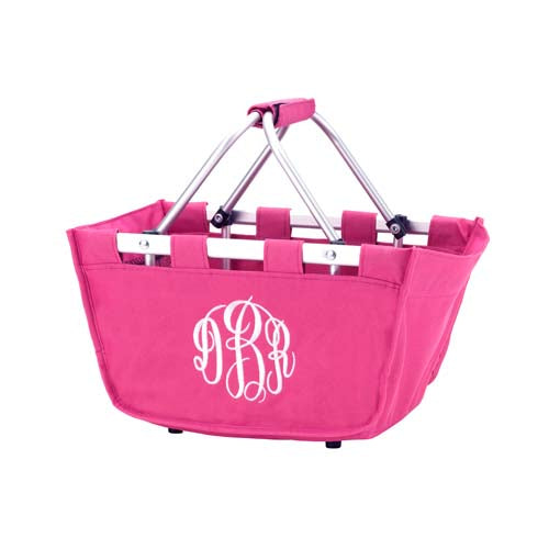 Hot Pink Mini Market Tote