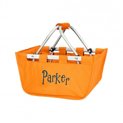 Orange Mini Market Tote