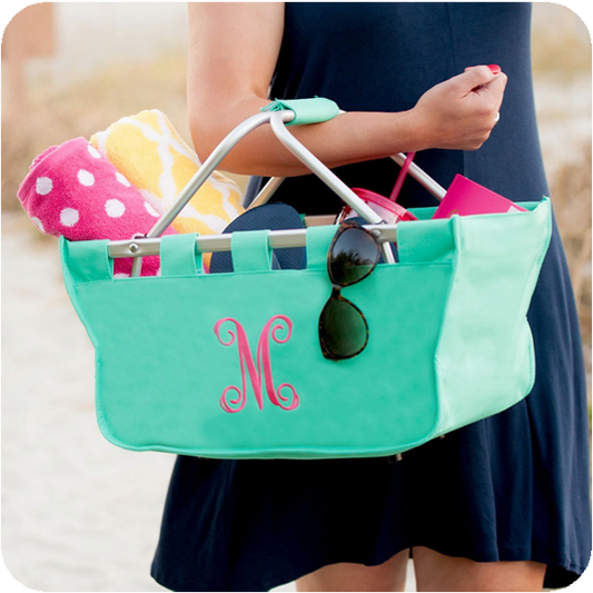 Market Tote - Mint Green