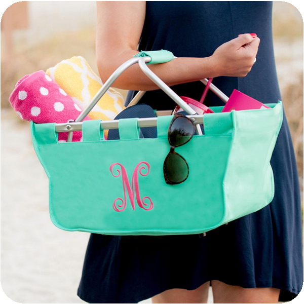 Market Tote - Mint Green