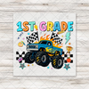 Monster Trucks Back To School Transfers