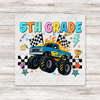 Monster Trucks Back To School Transfers