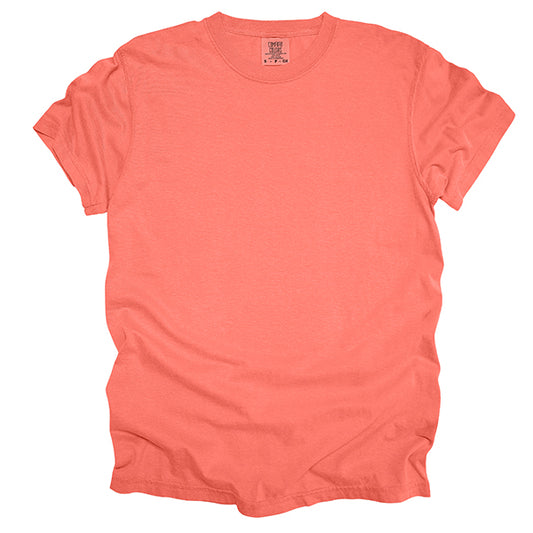 Comfort Colors Adult Heavyweight Tee - Neon Red Orange