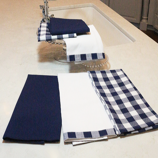 Cowboy Navy Kitchen Towel Collection