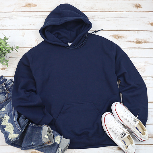 Gildan Softstyle Pullover Hoodie - Navy Blue