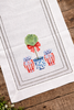 Chinoiserie Patriotic Topiary Transfer