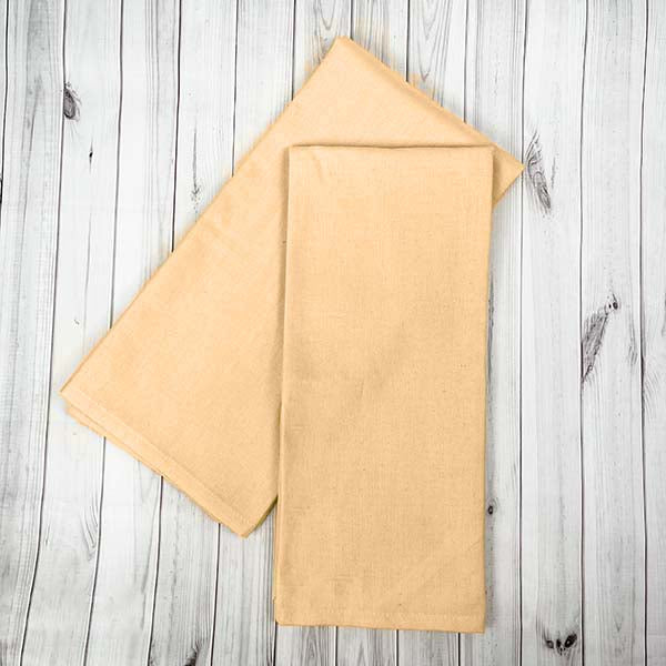 Solid Flat Weave Kitchen Towel - Peach Fuzz