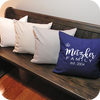 Canvas Zippered Pillow Shams