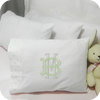 Shadow Scallop & Swiss Dot Pillow Sham