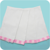 Vintage Gingham Trim Kitchen Towel - Pink