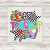 Preppy Teacher T-Shirt Transfer