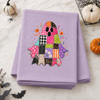 Preppy Patchwork Halloween Ghost Transfer