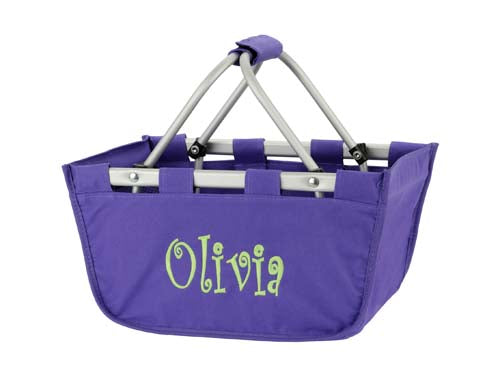 Purple Mini Market Tote