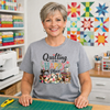 Quilting Is My Happy Place Transfer